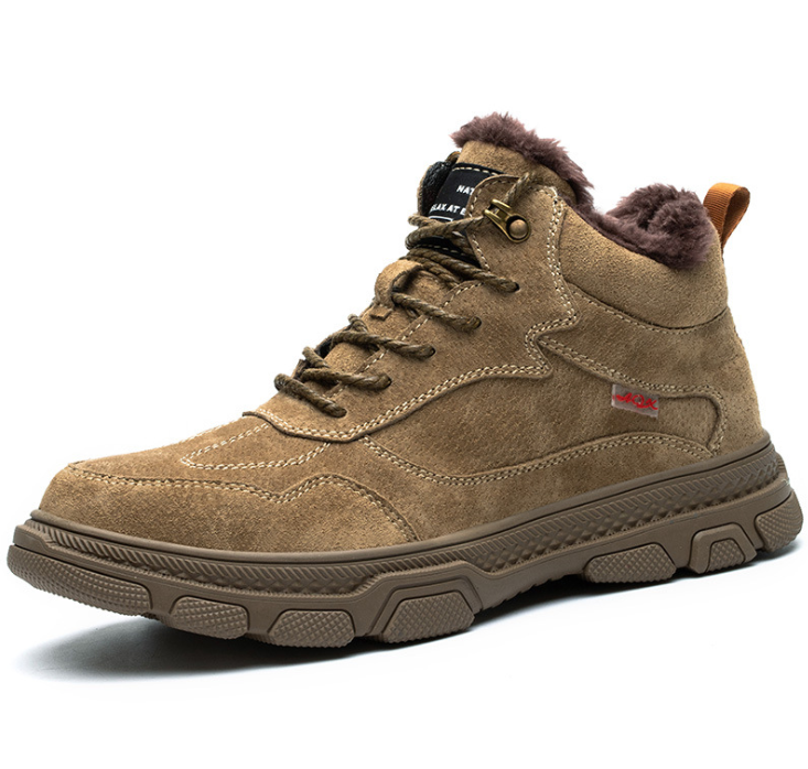 Cotton shoes wear-resistant, anti-slip safety shoes for construction sites