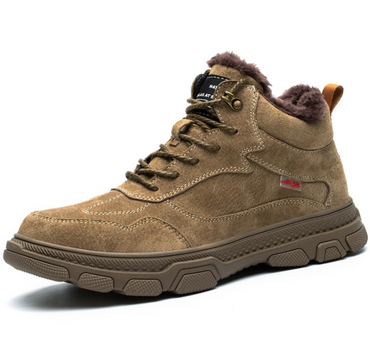 Cotton shoes wear-resistant, anti-slip safety shoes for construction sites