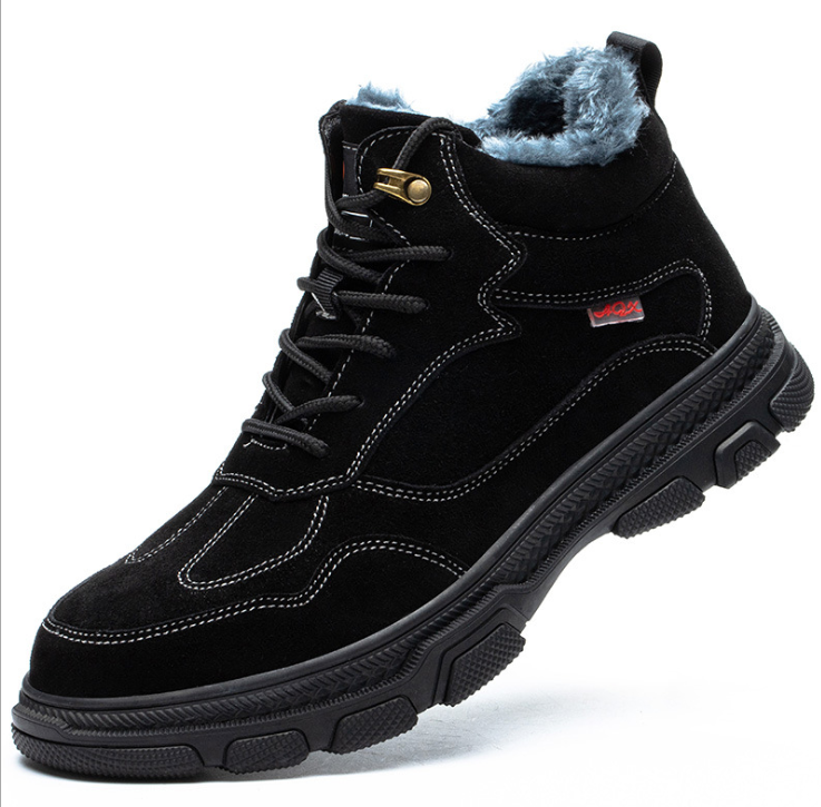 Cotton shoes wear-resistant, anti-slip safety shoes for construction sites